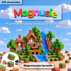 Magnusie - Magnetyczne klocki pobudzające kreatywność